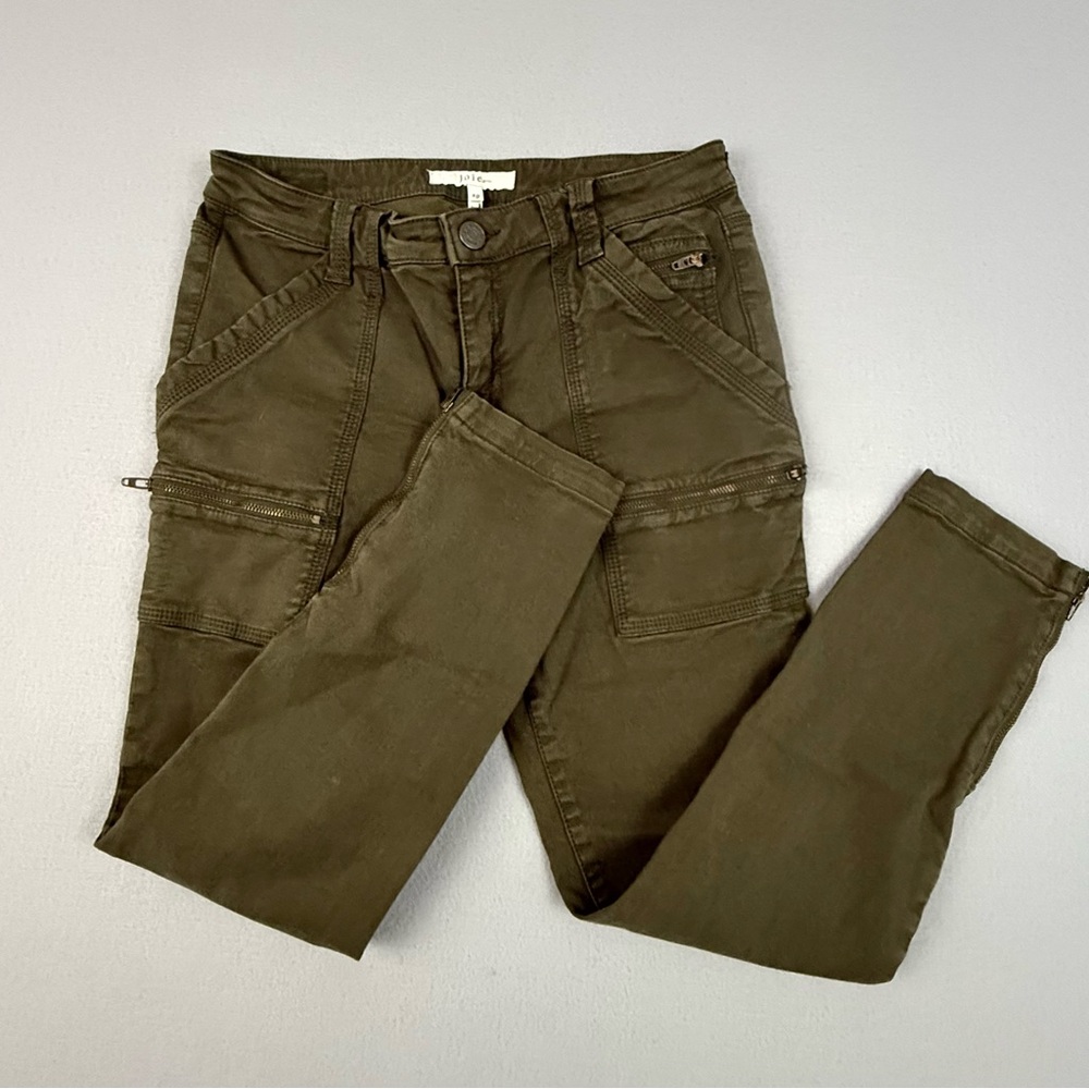 Joie‎ Park Cargo Pants Women's Size 29 Army Green Pockets